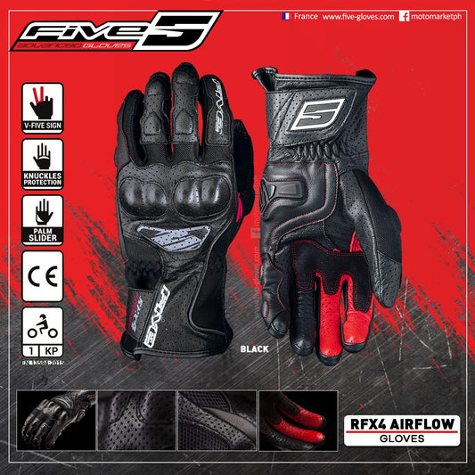 Five RFX 4 Airflow GloveS