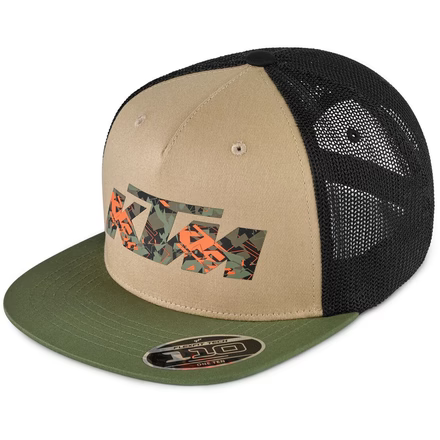 KTM Camo Logo Trucker Hat
