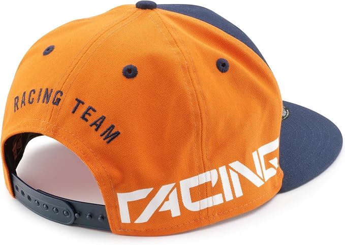 KTM Red Bull Replica Team Flat Cap, Blue/Orange - One Size