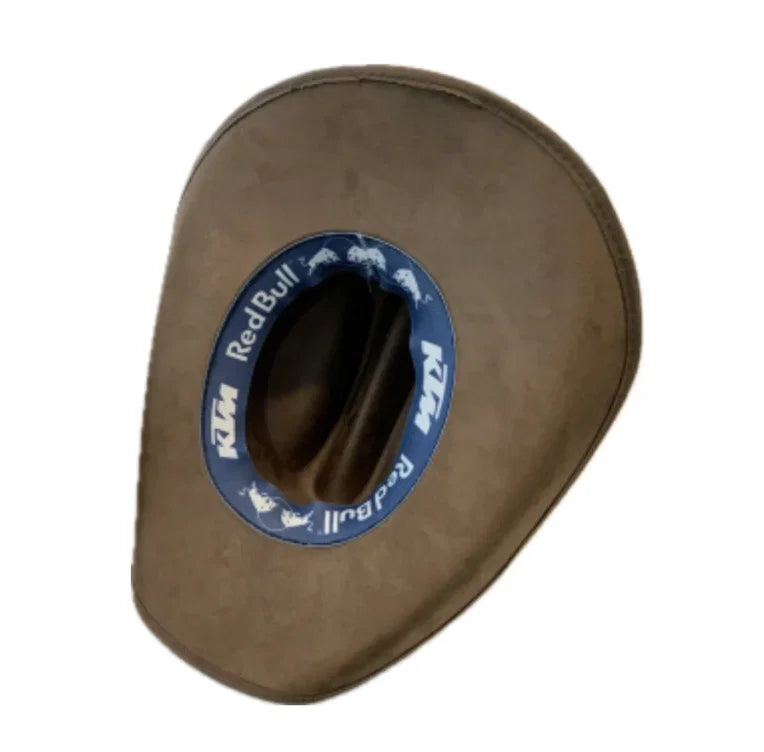 2026 KTM REDBULL COWBOY HAT - SUEDE BROWN
