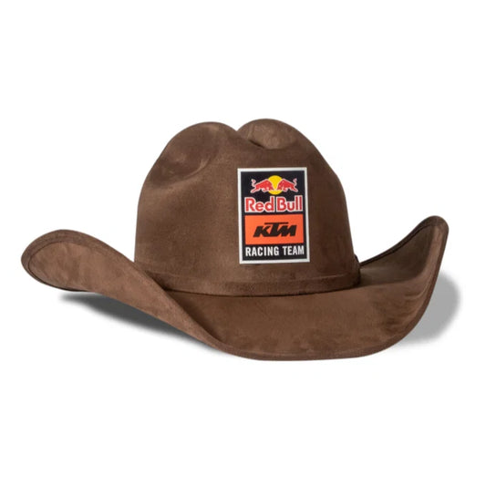 2026 KTM REDBULL COWBOY HAT - SUEDE BROWN