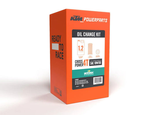 KTM Oil Change Kit - Motorex Cross Power 4T 10W/50 - MX/Enduro 2014-2026