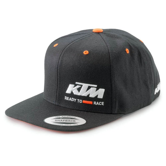 Team Snapback Cap Black